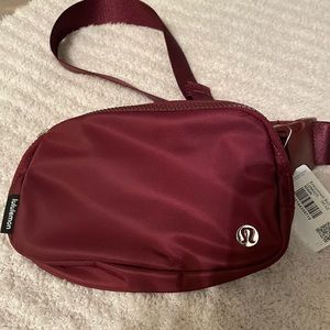 NWT - Lululemon Everywhere Belt Bag - Red Merlot
